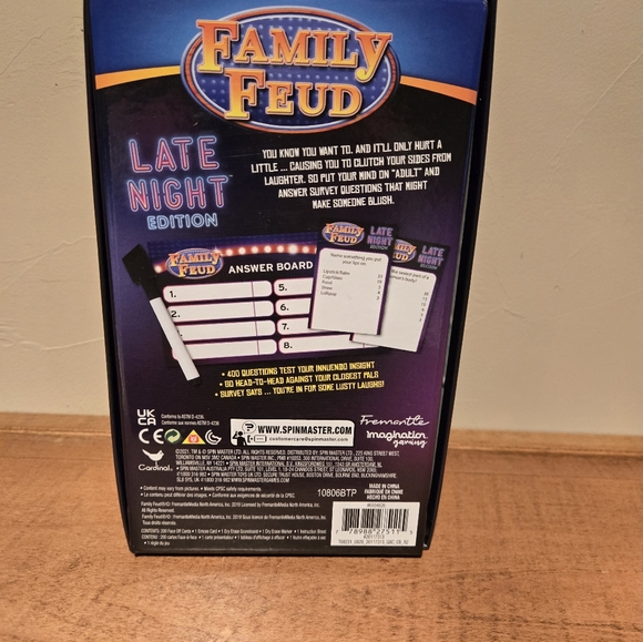 Family Feud The Late Late Night Edition Game - Picture 3 of 3